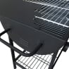 Barbacoa de carbón con ruedas y 2 rejillas ajustables Wisconsin Rebajas