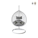 Silla colgante mecedora de metal Panarea Promoción