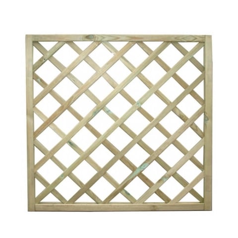 Enrejado de madera de pino 90x90 para plantas trepadoras Sandra Promoción