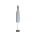 Sombrilla de jardín 2x3m en poliéster blanco Poly Oferta