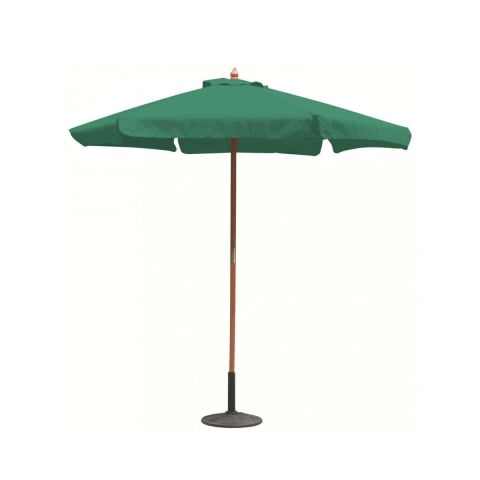 Sombrilla de jardín Ø3m con poste central de madera Fantasy Promoción