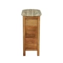 Mesita de noche de madera con puerta y cajón Farran Catálogo