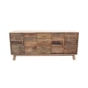 Aparador de madera de pino reciclado con 4 cajones Heron Oferta