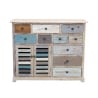 Cómoda aparador shabby chic de madera multicolor Greg Oferta
