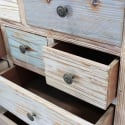 Cómoda aparador shabby chic de madera multicolor Greg Descueto