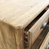 Cómoda de madera natural para dormitorio 5 cajones Farley Catálogo