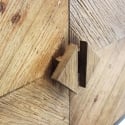Aparador de madera y metal estilo industrial Derek Rebajas
