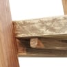 Librería de salón con 4 estantes de madera de pino Callie Catálogo