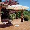 Sombrilla de jardín redonda Ø2,5m mástil central de madera Fantasy Venta
