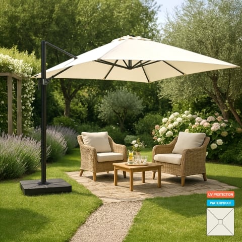 Parasol jardín 3x3...