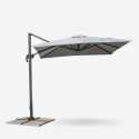 Parasol Jardín 2.5 metros Cuadrado Excéntrico Aluminio Bar Hotel Paradise Compra