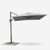 Parasol Jardín 2.5 metros Cuadrado Excéntrico Aluminio Bar Hotel Paradise Compra