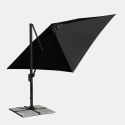 Sombrilla de aluminio para jardín y terraza 3x3m Paradise Noir Catálogo