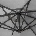 Parasol excéntrico sombrilla de jardín 3 m aluminio octogonal Paradise Precio