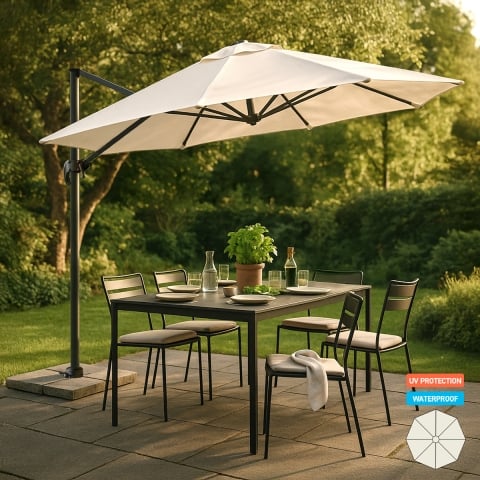 Parasol excéntrico...
