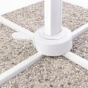 Sombrilla de aluminio para jardín y terraza 3x3m Paradise White Parasol Precio