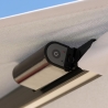 Sombrilla con luz solar LED 3x3 de aluminio Paradise Brown Light Precio