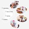 Mesa de peluquería ajustable y plegable para perros y gatos Chow Características