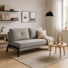 Sofá cama 2 plazas diseño moderno de tela salón Bellamy Venta