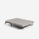 Sofá cama 2 plazas diseño moderno de tela salón Bellamy Descueto