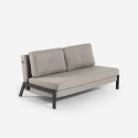 Sofá cama 2 plazas diseño moderno de tela salón Bellamy Stock