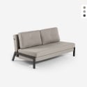 Sofá cama 2 plazas diseño moderno de tela salón Bellamy Promoción