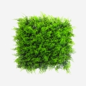 Panel de seto artificial 50x50 cm con hojas de helecho 3D para jardín y balcón Pritus Promoción