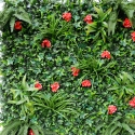 Seto artificial perenne de 100x100 cm plantas 3D jardín Lemox Rebajas