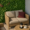 Seto artificial 3D panel 100x100 cm con plantas realistas Cerrum Oferta
