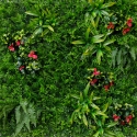 Seto artificial 3D panel 100x100 cm con plantas realistas Cerrum Rebajas