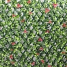Seto artificial de jardín enrejado extensible 200x100cm plantas Salix Rebajas