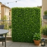 Seto artificial 108x33x106 cm boj verde perenne para jardín Ulmus Venta