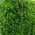 Seto artificial 108x33x106 cm boj verde perenne para jardín Ulmus Oferta