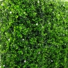 Seto artificial 108x33x106 cm boj verde perenne para jardín Ulmus Oferta