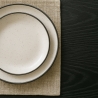 Mesa de comedor redonda moderna Goblet negra 120 cm Blackwood+ Características