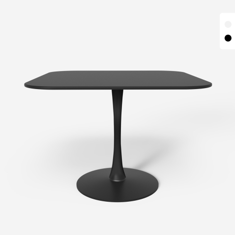 mesa cuadrada estilo Goblet...