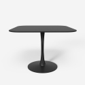 mesa cuadrada estilo Goblet bordes redondeados salón cocina bar lillium 100 Catálogo