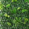 Seto artificial enrejado para jardín de 200x100cm extensible Laurus Rebajas