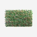 Seto  artificial para jardín de 200x100cm con hojas de photinia enrejado extensible Ivossde Promoción
