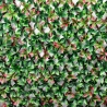 Seto  artificial para jardín de 200x100cm con hojas de photinia enrejado extensible Ivossde Oferta