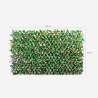 Seto  artificial para jardín de 200x100cm con hojas de photinia enrejado extensible Ivossde Rebajas