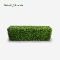 Seto artificial de boj para valla baja de jardín 158x33x56 cm Robuk Oferta