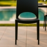 Stock 24 Silla de cocina Paris Grand Soleil de Polipropileno Apilable Stock