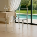 Sillas transparentes cocina bar restaurante apilable B-Side Grand Soleil Catálogo