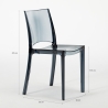 Sillas transparentes cocina bar restaurante apilable B-Side Grand Soleil 