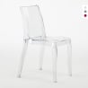 18 Silla de diseño transparente de cocina y comedor Cristal Light Promoción