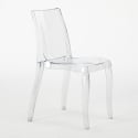18 Silla de diseño transparente de cocina y comedor Cristal Light Compra