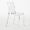 18 Silla de diseño transparente de cocina y comedor Cristal Light Compra
