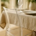 18 Silla de diseño transparente de cocina y comedor Cristal Light Precio