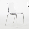 Silla para bar y cocina con soporte de acero apilable Lollipop Grand Soleil Promoción